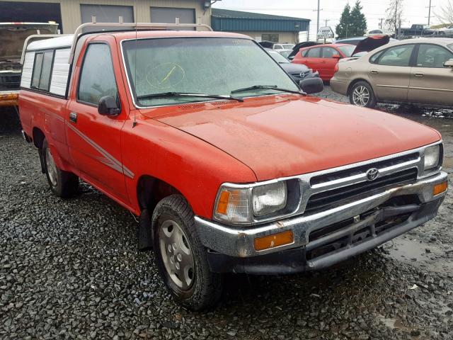 4TARN81P8NZ034057 - 1992 TOYOTA PICKUP 1/2 RED photo 1