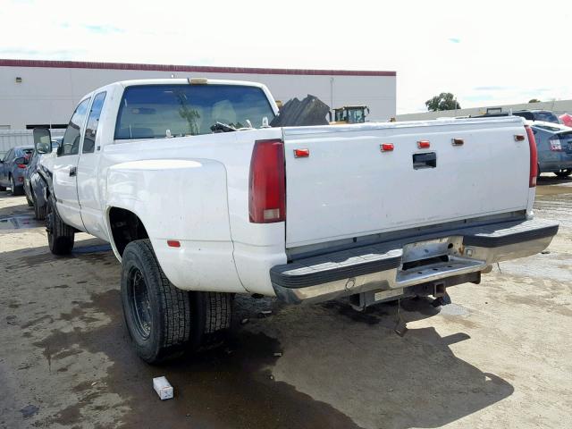 2GTHK39F6P1515024 - 1993 GMC SIERRA K35 WHITE photo 3