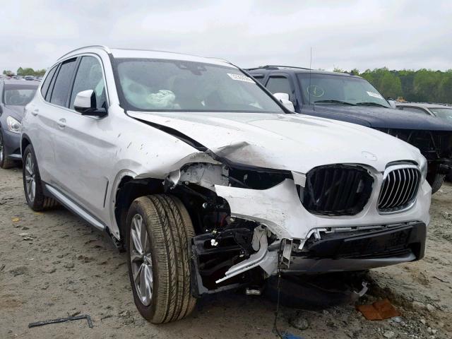 5UXTR7C59KLE88984 - 2019 BMW X3 SDRIVE3 WHITE photo 1