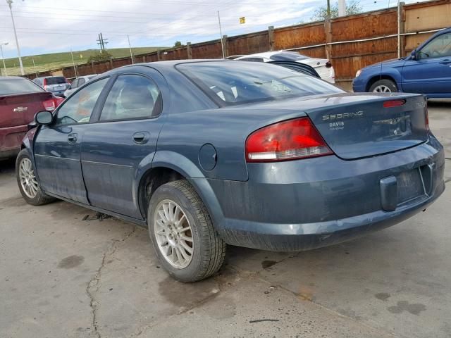 1C3EL56R15N533036 - 2005 CHRYSLER SEBRING TO TEAL photo 3