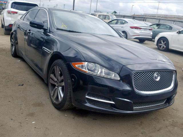 SAJWA2GB1BLV06529 - 2011 JAGUAR XJL BLACK photo 1