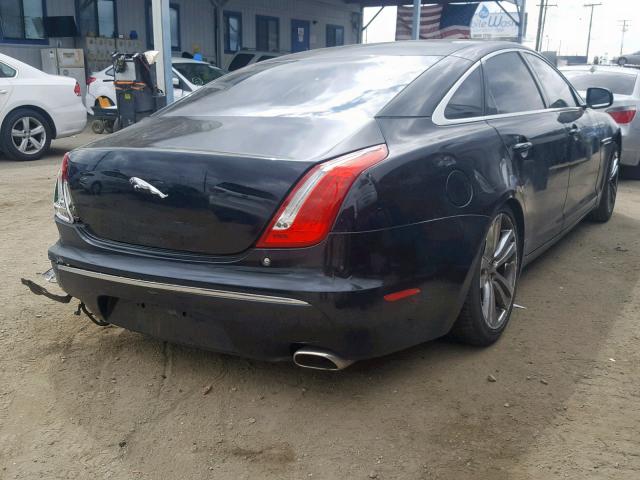 SAJWA2GB1BLV06529 - 2011 JAGUAR XJL BLACK photo 4