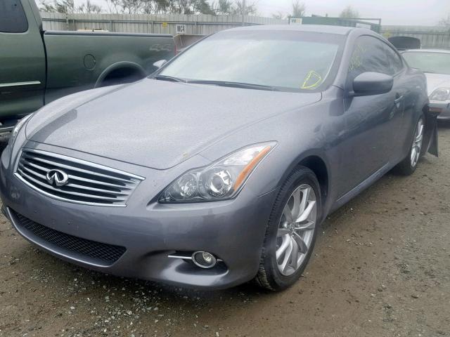 JN1CV6EL3EM130958 - 2014 INFINITI Q60 JOURNE SILVER photo 2