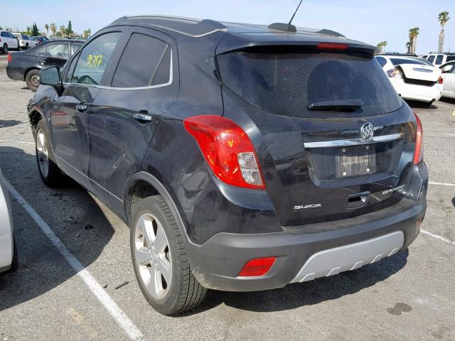 KL4CJESB5FB128960 - 2015 BUICK ENCORE BLACK photo 3