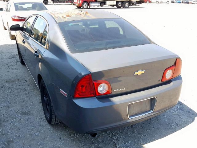 1G1ZH57B09F252337 - 2009 CHEVROLET MALIBU 1LT 灰色 照片 3