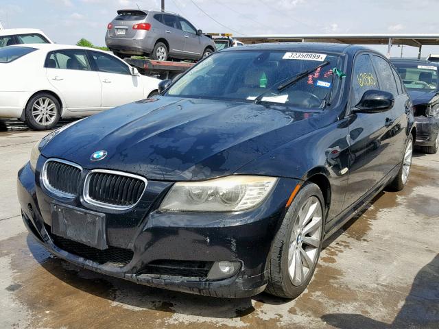 WBAPH5G56BNM83339 - 2011 BMW 328 I SULE BLACK photo 2