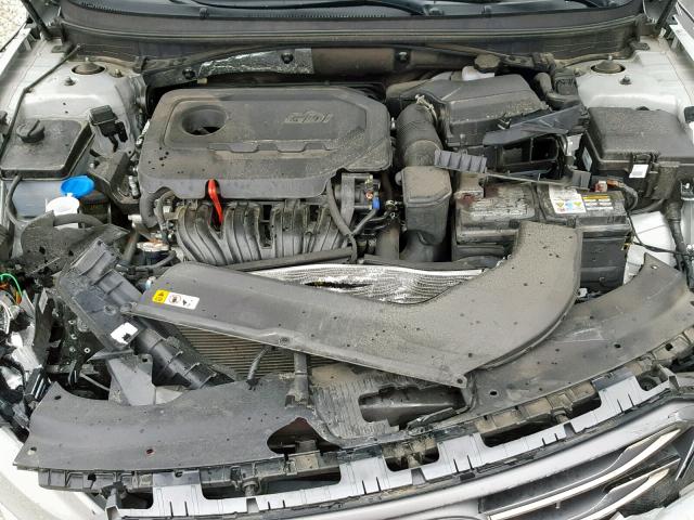 5NPE34AF9HH472204 - 2017 HYUNDAI SONATA SPO SILVER photo 7