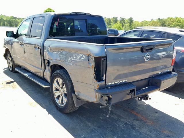 1N6AA1E56JN546797 - 2018 NISSAN TITAN SV CHARCOAL photo 3