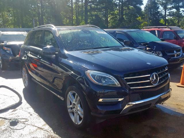 4JGDA2EB7DA212152 - 2013 MERCEDES-BENZ ML 350 BLUE photo 1