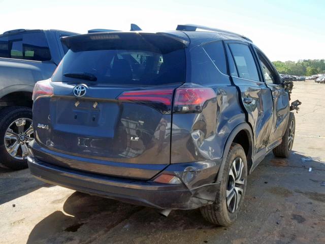 JTMZFREVXJJ727463 - 2018 TOYOTA RAV4 LE GRAY photo 4