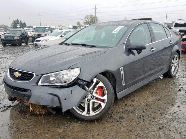 6G3F15RW2HL301345 - 2017 CHEVROLET SS GRAY photo 2