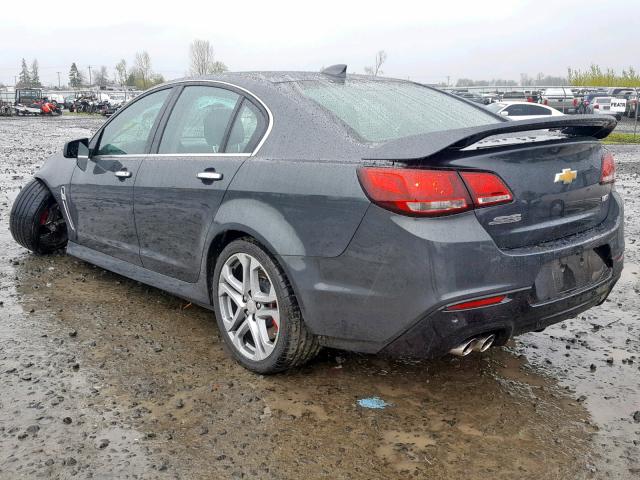 6G3F15RW2HL301345 - 2017 CHEVROLET SS GRAY photo 3