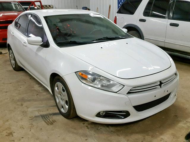 1C3CDFBA5DD337714 - 2013 DODGE DART SXT WHITE photo 1