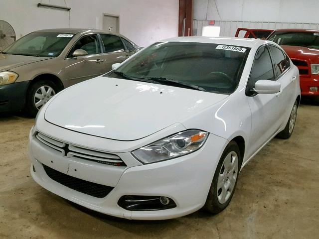 1C3CDFBA5DD337714 - 2013 DODGE DART SXT WHITE photo 2