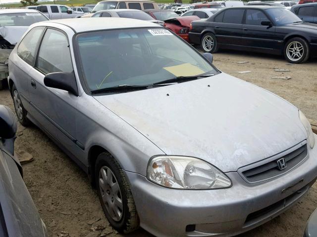 2HGEJ6348YH101588 - 2000 HONDA CIVIC DX SILVER photo 1