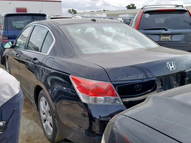 1HGCP2F87AA150122 - 2010 HONDA ACCORD EXL BLACK photo 3