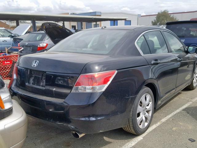 1HGCP2F87AA150122 - 2010 HONDA ACCORD EXL BLACK photo 4