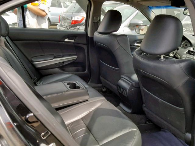 1HGCP2F87AA150122 - 2010 HONDA ACCORD EXL BLACK photo 6