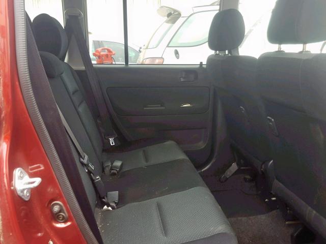 JTLKT334X64097438 - 2006 TOYOTA SCION XB 红色 照片 6