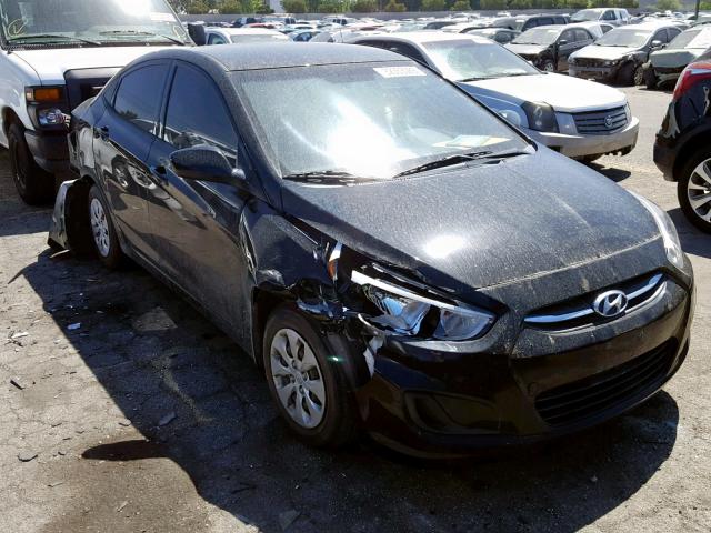 KMHCT4AE8GU017911 - 2016 HYUNDAI ACCENT SE BLACK photo 1