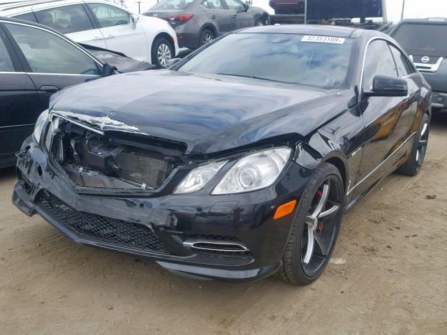 WDDKJ7DB4DF203797 - 2013 MERCEDES-BENZ E 550 BLACK photo 2