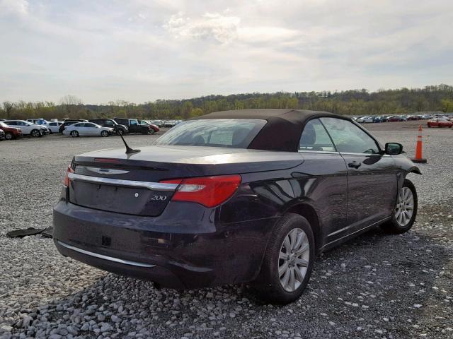 1C3BC2EB6BN542803 - 2011 CHRYSLER 200 TOURIN BLACK photo 4