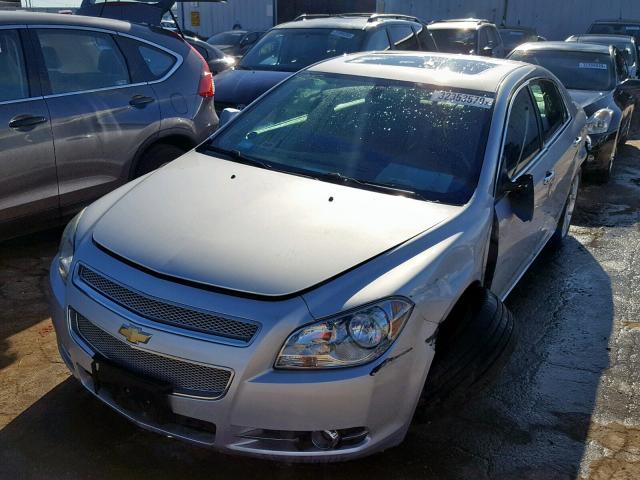 1G1ZG5E79CF256489 - 2012 CHEVROLET MALIBU LTZ SILVER photo 2