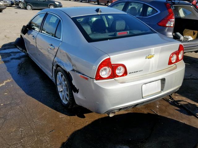 1G1ZG5E79CF256489 - 2012 CHEVROLET MALIBU LTZ SILVER photo 3