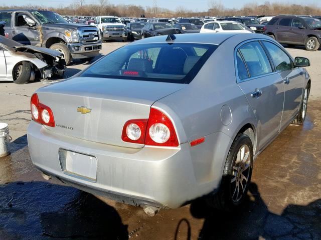 1G1ZG5E79CF256489 - 2012 CHEVROLET MALIBU LTZ SILVER photo 4