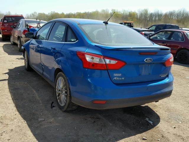 1FADP3J24DL286556 - 2013 FORD FOCUS TITA BLUE photo 3