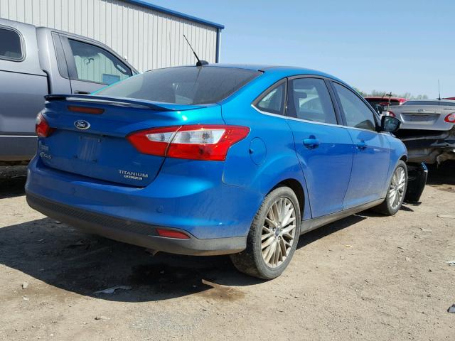 1FADP3J24DL286556 - 2013 FORD FOCUS TITA BLUE photo 4