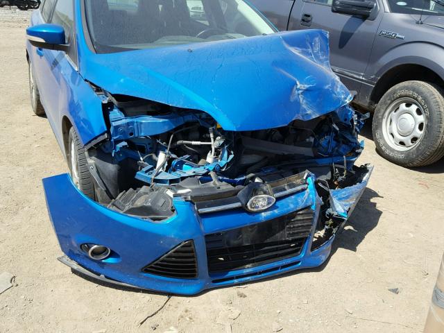 1FADP3J24DL286556 - 2013 FORD FOCUS TITA BLUE photo 9