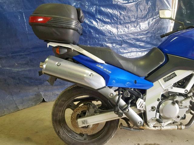 JS1VP54A042100993 - 2004 SUZUKI DL650 K BLUE photo 6