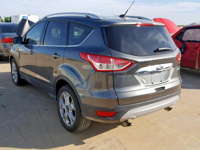 1FMCU0J94GUB84355 - 2016 FORD ESCAPE TIT GRAY photo 3