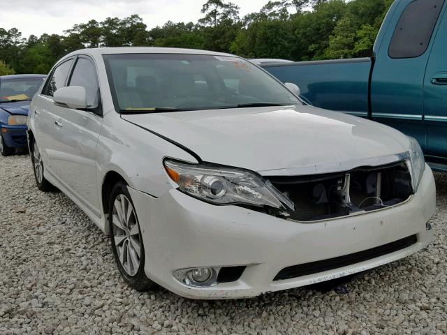 4T1BK3DB6BU397317 - 2011 TOYOTA AVALON BAS WHITE photo 1