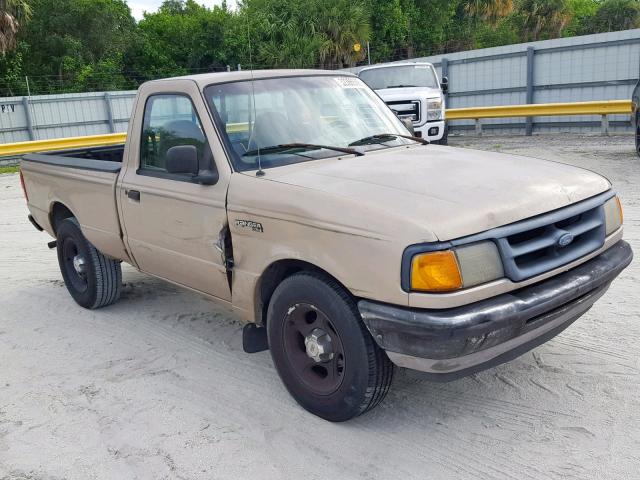 1FTCR10A0VTA52770 - 1997 FORD RANGER GOLD photo 1