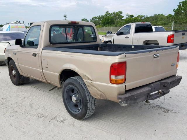 1FTCR10A0VTA52770 - 1997 FORD RANGER GOLD photo 3