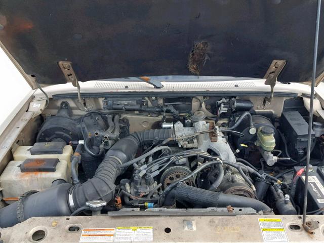 1FTCR10A0VTA52770 - 1997 FORD RANGER GOLD photo 7