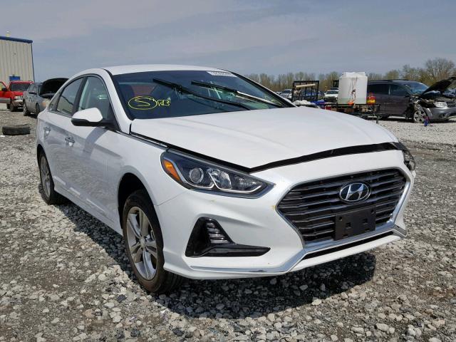 5NPE34AF9JH637996 - 2018 HYUNDAI SONATA SPO WHITE photo 1