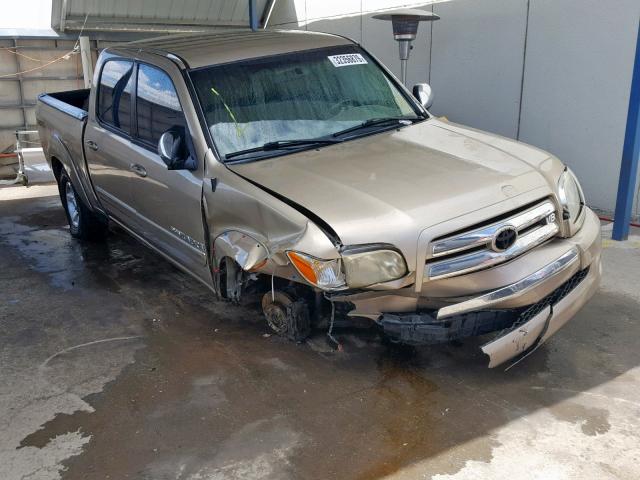 5TBET34126S523701 - 2006 TOYOTA TUNDRA DOU GOLD photo 1