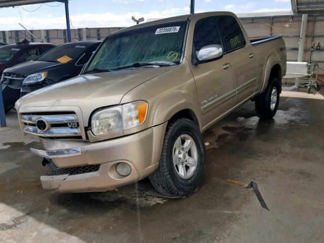 5TBET34126S523701 - 2006 TOYOTA TUNDRA DOU GOLD photo 2