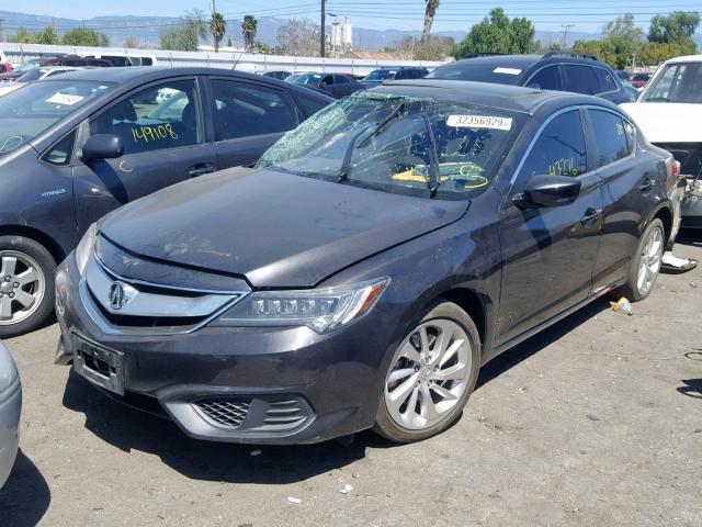 19UDE2F72GA008948 - 2016 ACURA ILX PREMIU GRAY photo 2