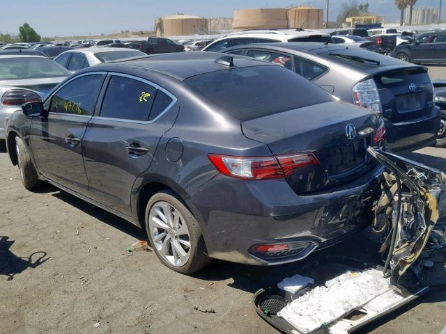 19UDE2F72GA008948 - 2016 ACURA ILX PREMIU GRAY photo 3