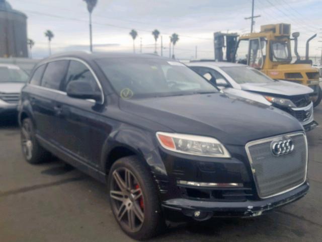 WA1AV74L97D011241 - 2007 AUDI Q7 4.2 QUA BLACK photo 1