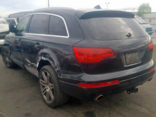 WA1AV74L97D011241 - 2007 AUDI Q7 4.2 QUA BLACK photo 3