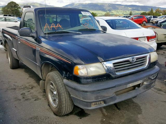 4F4YR12C6WTM41328 - 1998 MAZDA B2500 BLACK photo 1