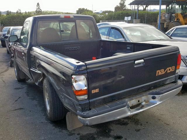 4F4YR12C6WTM41328 - 1998 MAZDA B2500 BLACK photo 3