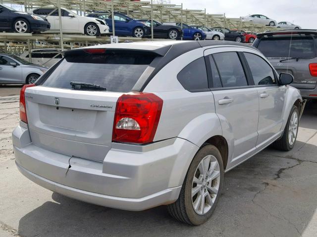 1B3CB5HA3BD196238 - 2011 DODGE CALIBER HE SILVER photo 4