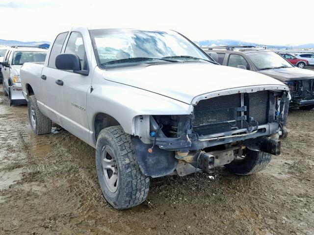 1D7HU18N45J596752 - 2005 DODGE RAM 1500 S SILVER photo 1