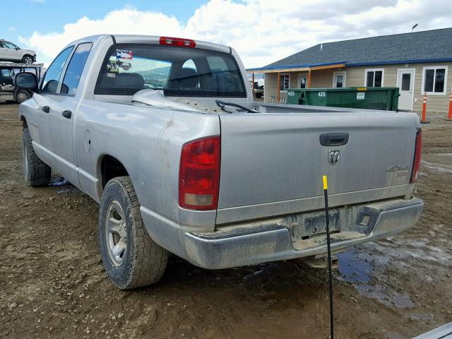 1D7HU18N45J596752 - 2005 DODGE RAM 1500 S SILVER photo 3